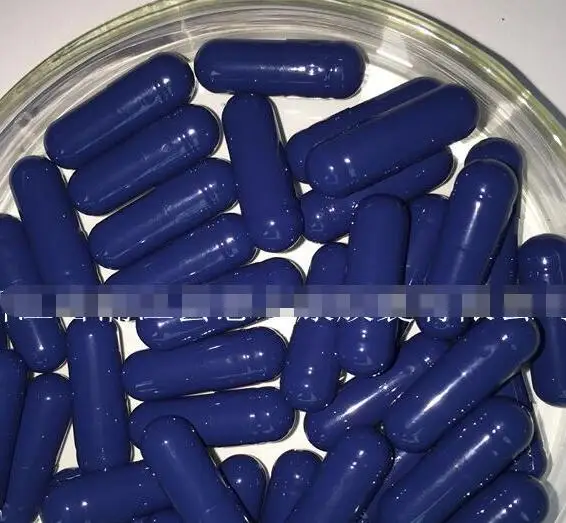 

(300,000pcs/lot) NEW Size 0 Full Purple Blue Color Hard Gelatin Empty Capsules 0# --Tops and Bottoms Separated