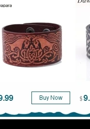 Dawapara, ирландские кожаные браслеты с узлом, мужские Амулеты с символами любви и веры