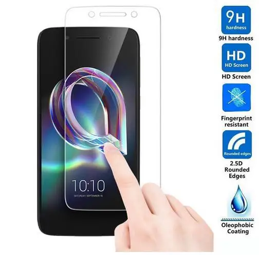 Для Alcatel Idol 5 закаленное стекло Передняя 2.5D защитная пленка 9H Взрывозащищенная
