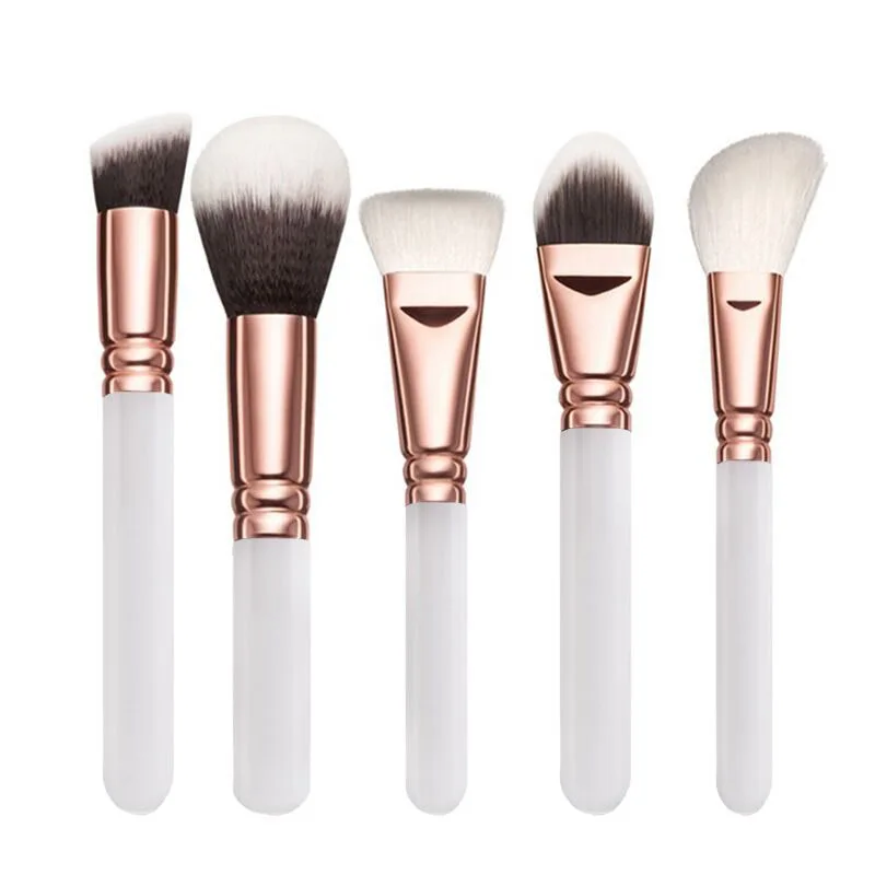 15pcs White Makeup Brushes Set Powder Foundation Contour Blusher Eye Kabuki Brush (2)