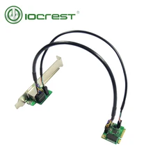 PCIe мини PCI-Express Gigabit Ethernet RJ45 Порты и разъёмы адаптер 10/100/1000 Base-T сетевой контроллер