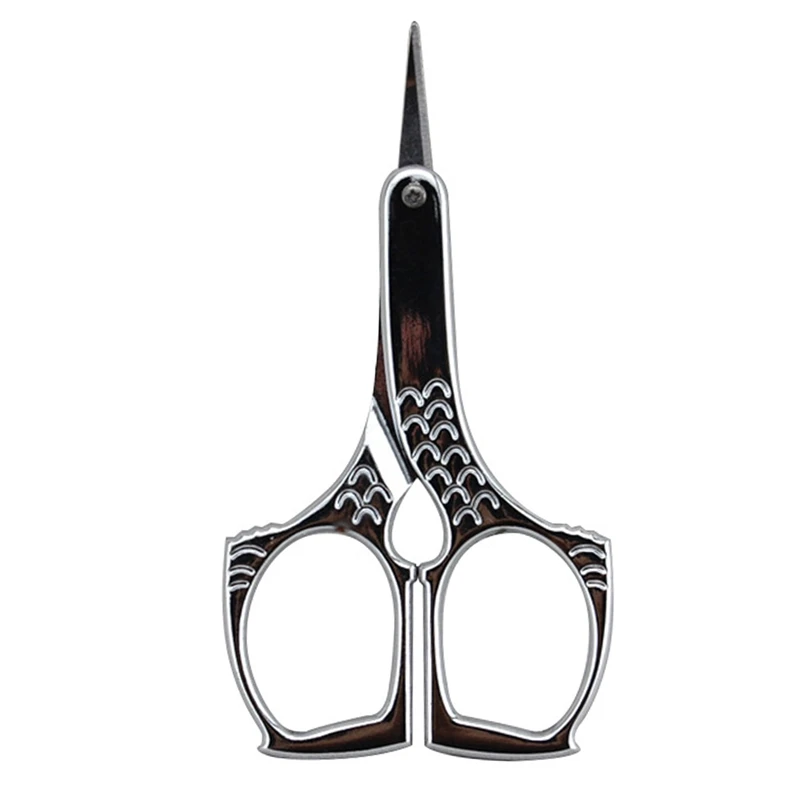 

Stainless Steel Eyebrow Scissor Facial Hair Remover Nail Art Sticker Cutter Sharp Head Beauty Makeup Tool