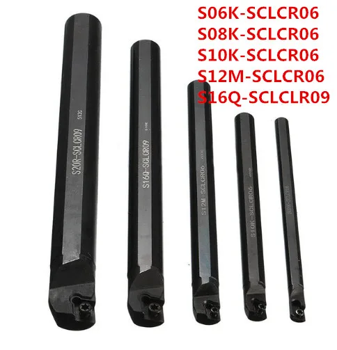 Токарный станок SCLCR06/SCLCR09 5 шт./лот 6 мм 8 10 12 16 держатель для токарного станка