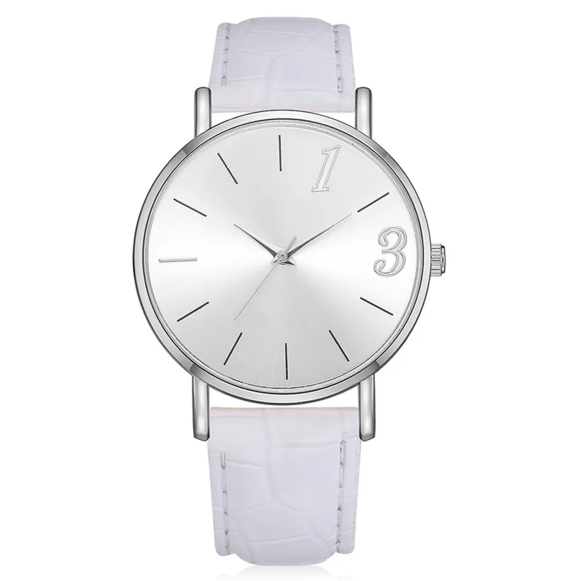 

Women Watch Luxury Top Brand Business Watch Women Clock Leather Navy Simple Fashion Watch Ladies Relogio Feminino 39J