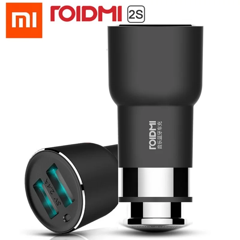 Original Xiaomi Roidmi 2S Car Charger Music Player Bluetooth Handfree