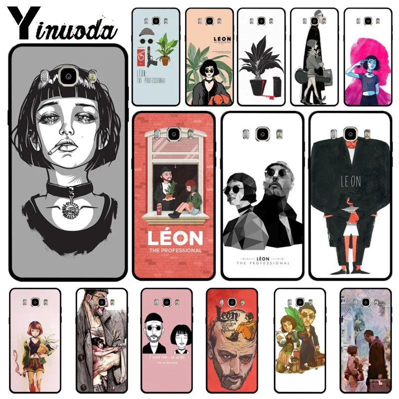 Yinuoda Leon Matilda Natalie Portman защитный чехол для телефона с принтом Samsung 2015J1 J5 J7 2016J1 J3 Note3 4 5 |