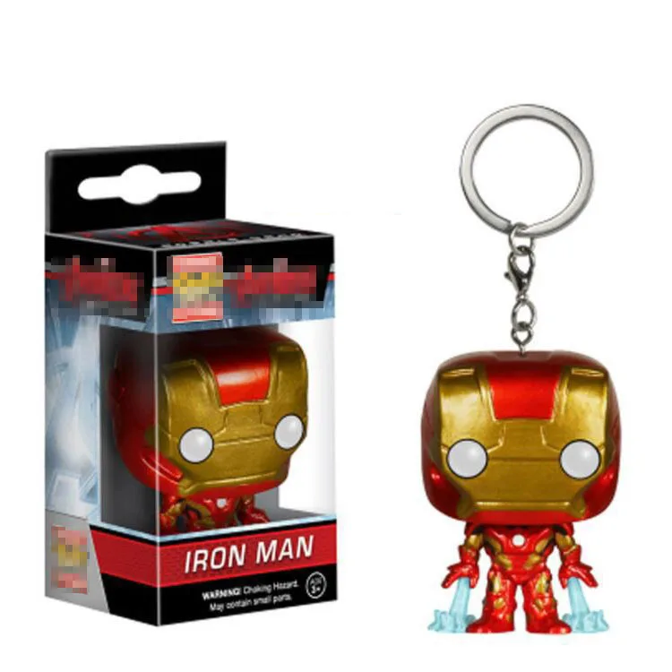 funko pop 钢铁侠 钥匙扣
