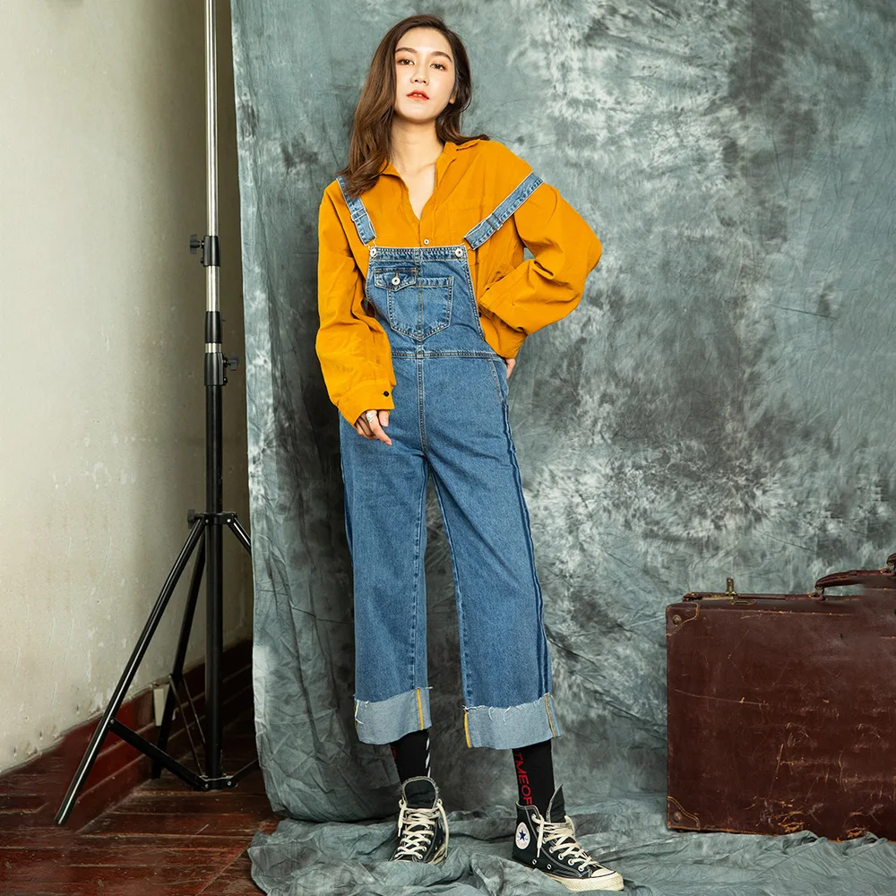  denim bodysuit/jumpsuit,ankle length,casual cut,rompers,summer,spring