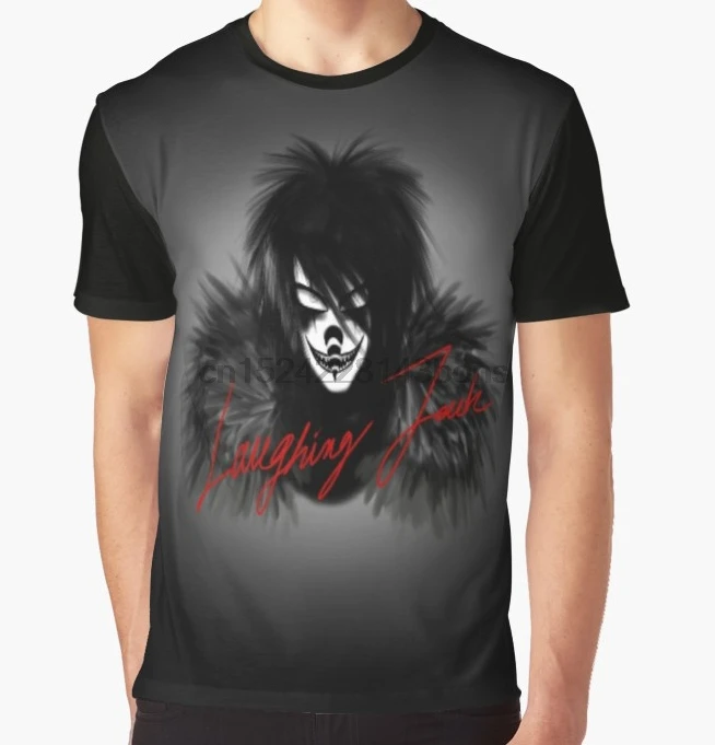 

All Over Print T-Shirt Men Funy tshirt laughing jack 3 Short Sleeve O-Neck Graphic Tops Tee women t shirt