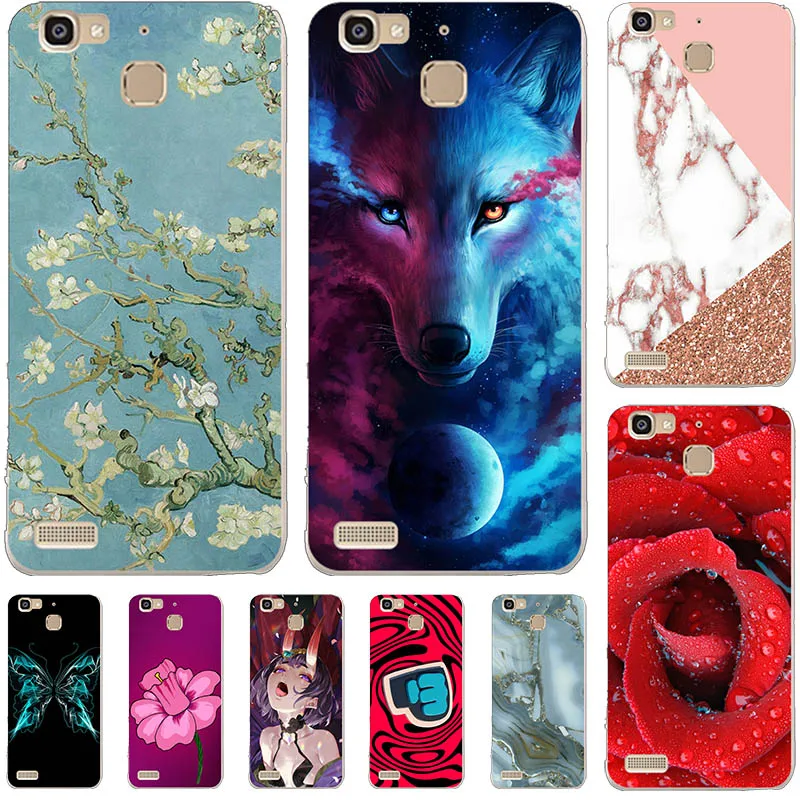 Lovely Fashion Coloured Painted Plastic Phone Case For Huawei Ascend G8 mini GR3 Enjoy 5S honor TAG-L01 TAG-L03 Cover | Мобильные