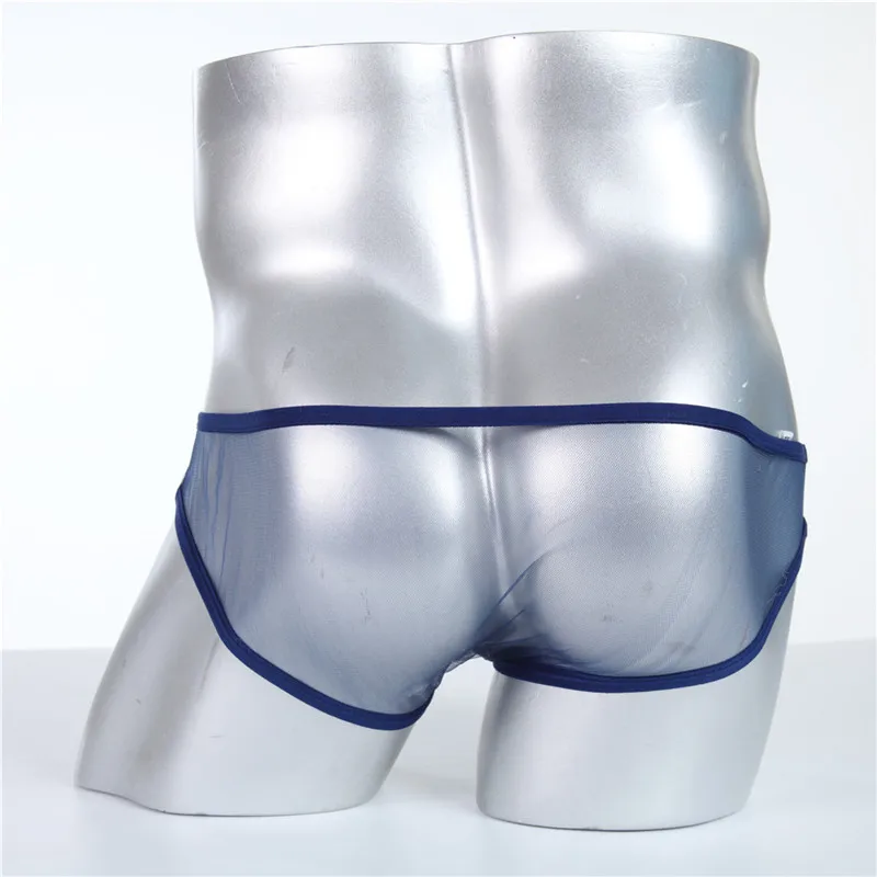 YUFEIDA мужские прозрачные трусики брифы крутые Ropa Interior Hombre Слип Homme сексуальные