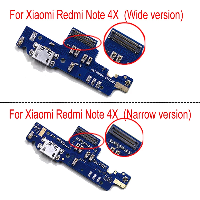 USB док-коннектор, зарядный порт гибкий кабель USB зарядное устройство для Xiaomi Redmi Note 4X/Note4 Note 4 Snapdragon 625 версия