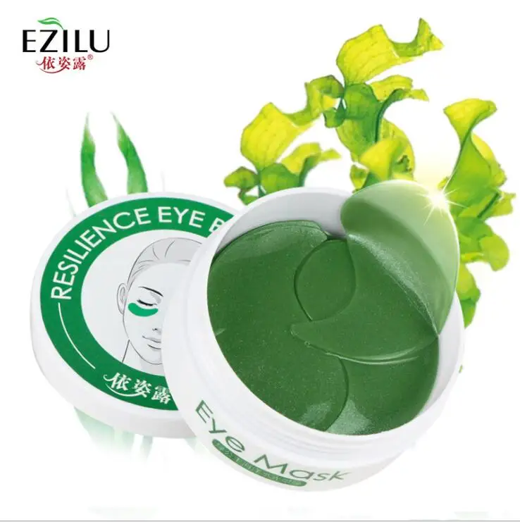 

Green Tea Collagen Eye Mask Face Care Ageless Anti Aging Eye Bags Dark Circles Moisturizing Whitening Skin Care 60PCS
