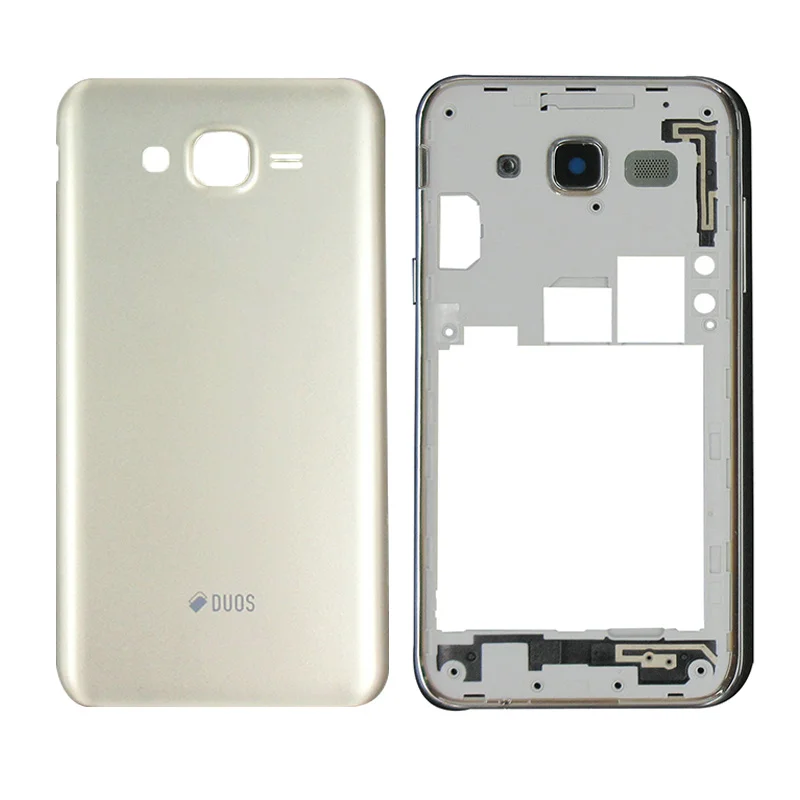 

Middle Plate Frame Bezel Housing Cover For Samsung Galaxy J7 2015 J700 Middle Frame and Battery Cover