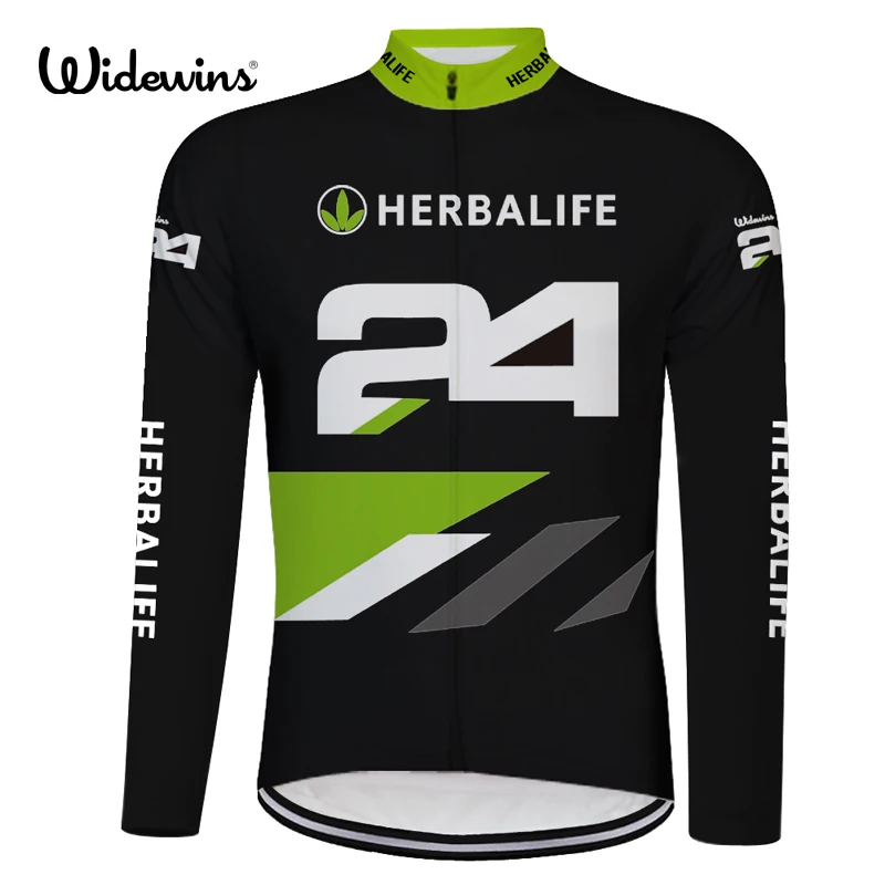 HERBALIFE 24 майки для велоспорта Ropa Ciclismo Джерси для велоспорта с длинным рукавом спортивная одежда полный Вояж Mondiale велосипедная длинная 8008 - Цвет: pic color