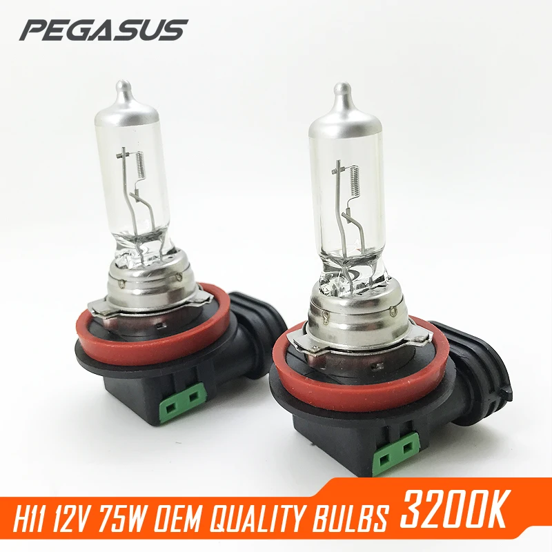 2 шт. автомобильные галогенные лампы 12 В 75 Вт 3200 к|halogen headlight bulbs|headlight bulbbulb 12v |