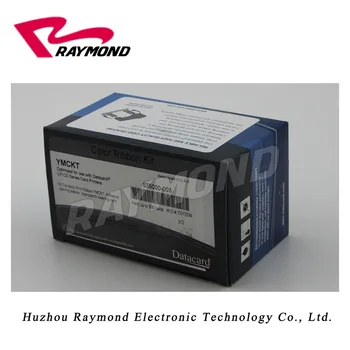 

( customized order ) 5pcs genuine Datacard 535000-003 YMCKT color ribbons and 5pcs original 533000-053 black ribbons