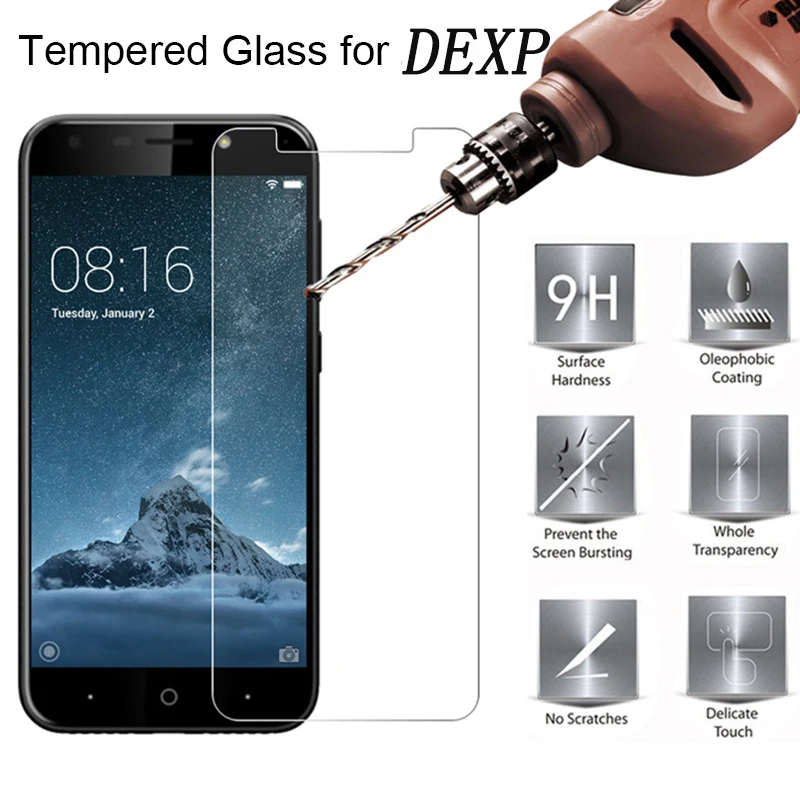 Закаленное стекло 9H для DEXP Ixion M340 M355 M445 Onyx 2 M545 M750 M850 ML350 шт. | Мобильные телефоны и