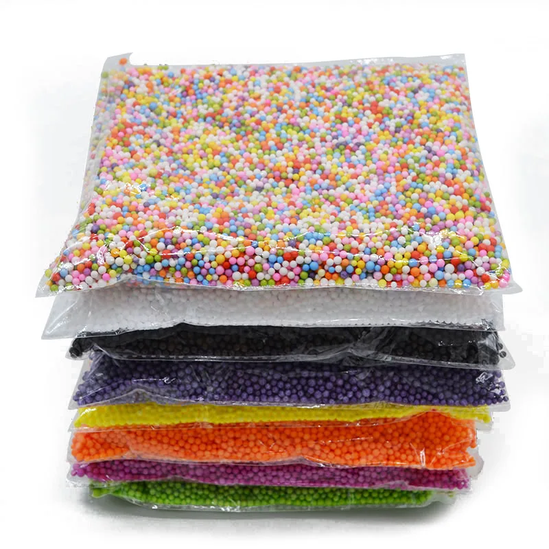 3mm Foam Balls Decorative Craft Bubble Ball Gift Box DIY Wedding/Christmas/Party Bottle Vase Decor Pillow Filler Styrofoam Ball