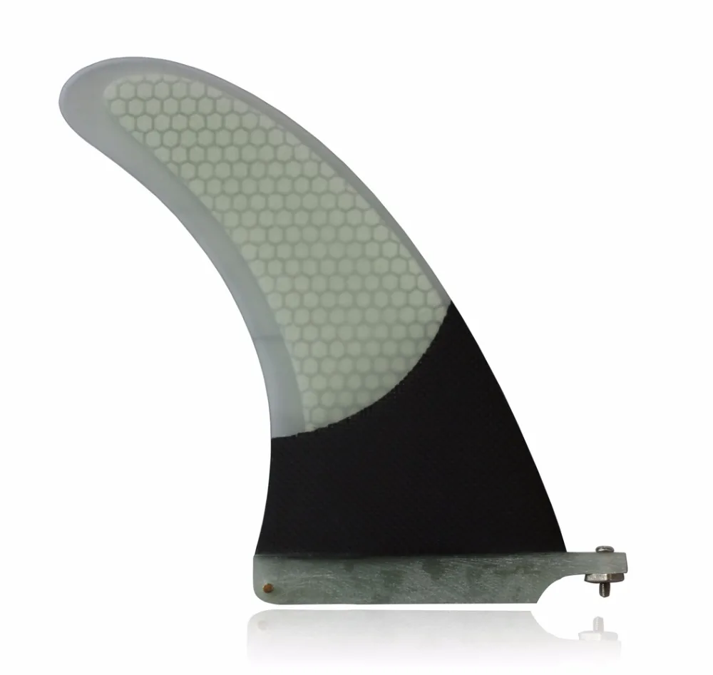 

Single Centre Fins 9'' Surfboard Fins Honeycomb And Stand Up Paddle Board Carbon Fiber Surfing Fins