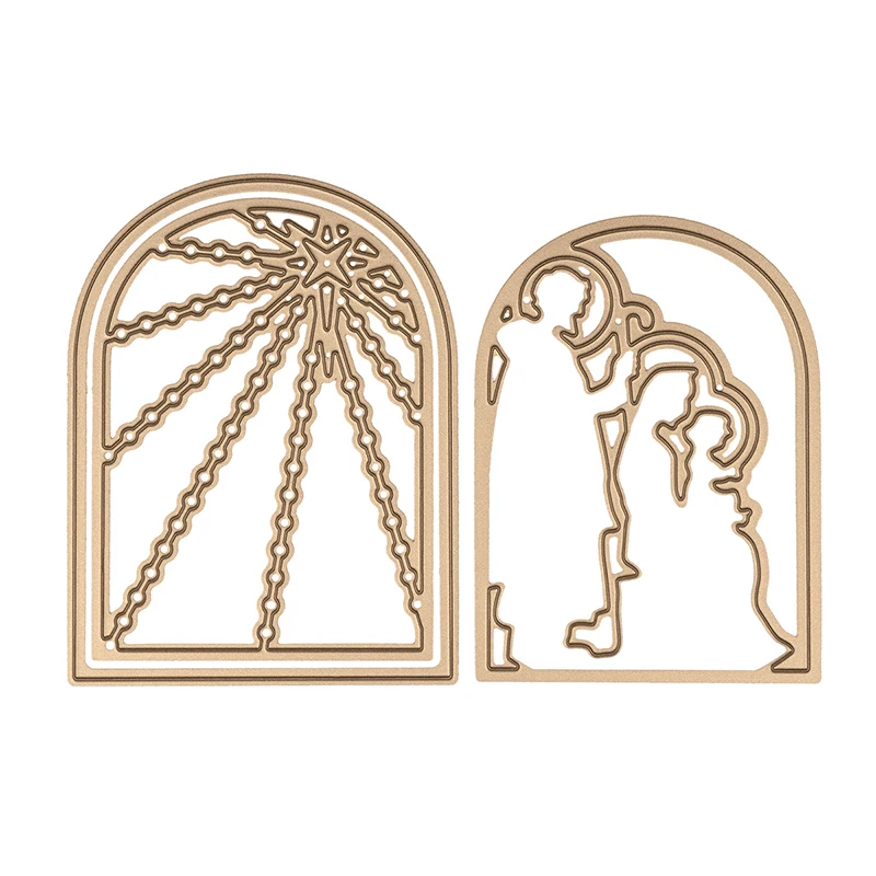 

2019 DIY New Layered Metal Christmas Cutting Dies and Scrapbooking For Paper Making Background Embossing Stamps Frame Card Craft