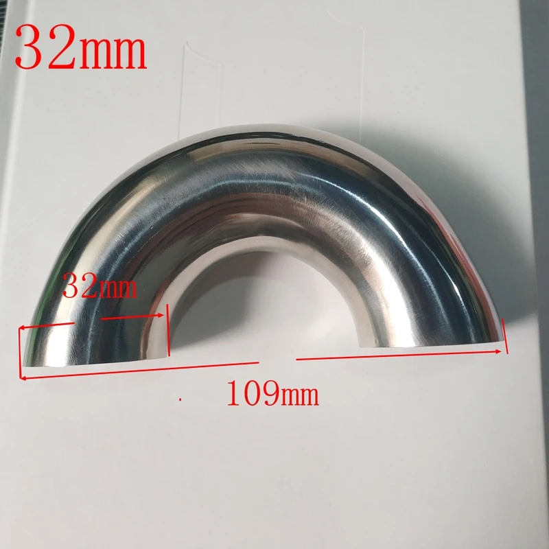 Montaje de tubería de codo de 304 grados de soldadura sanitaria de acero inoxidable múltiple 180 Montaje de tubería de codo de 304 grados de soldadura sanitaria de acero inoxidable múltiple 180