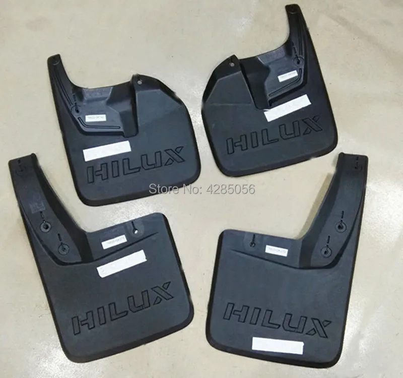 

Front Rear Mud Flap Splash Guard For Toyota Hilux vogo 2009-2016 front and rear 4pcs/ set(two pair)