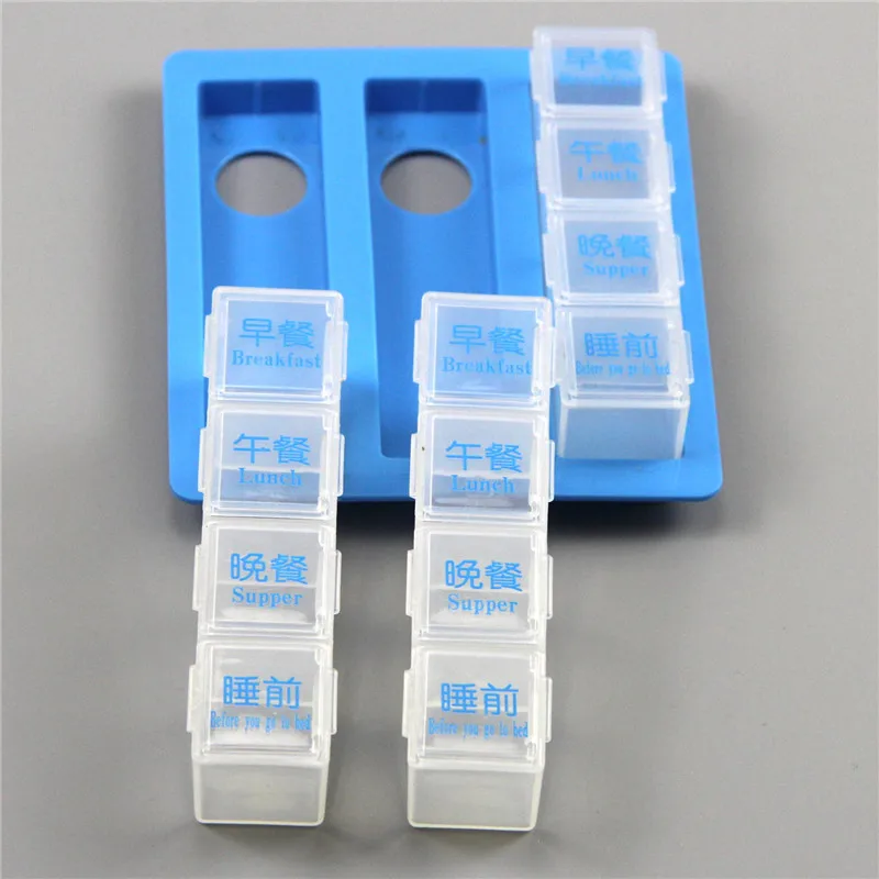 3pcs/Bags Three Days Medicine Box 12 Grid out of Portable Medicine Box