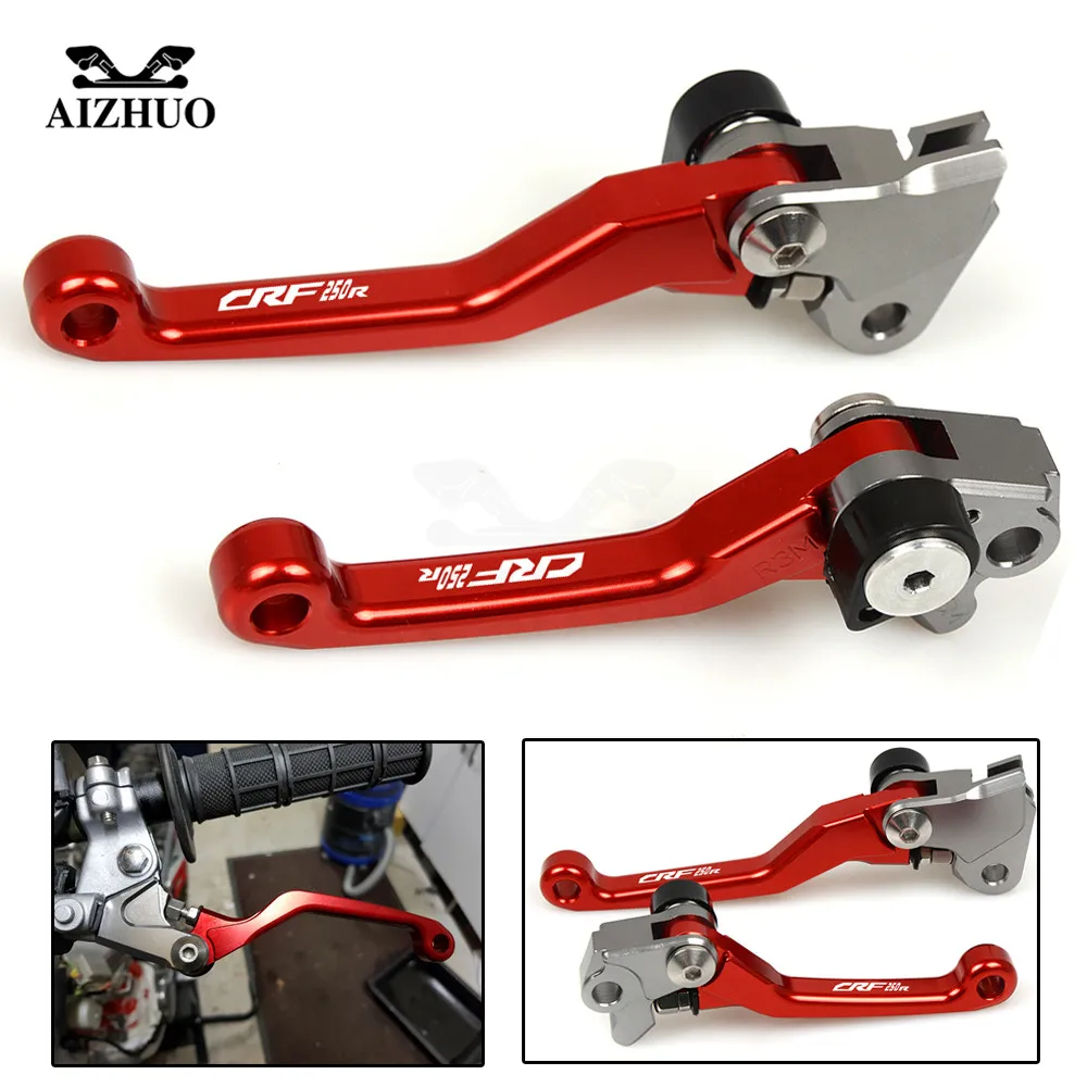 For honda CRF250R XR250 CRF250X CRF450R CRF450X CRM250R SL230 XR230 XR 230 250 Pivot Brake Clutch Levers Motocross Dirt Bike