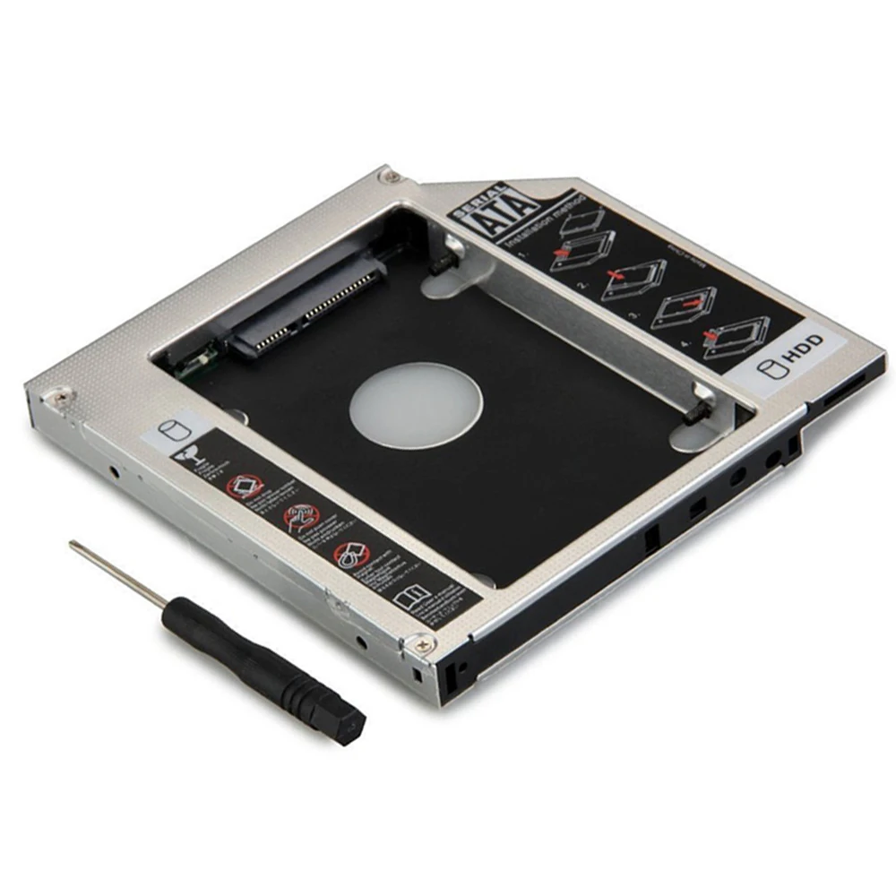2nd жесткий диск Hdd Ssd Caddy для Panasonic Toughbook Cf-27 Cf-51 Cf-73 замены 845ca 12 7 мм | Компьютеры и