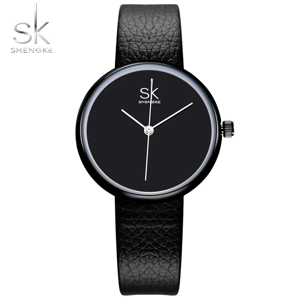 Shengke font b Watches b font font b Women b font Quartz Clock Top Brand font