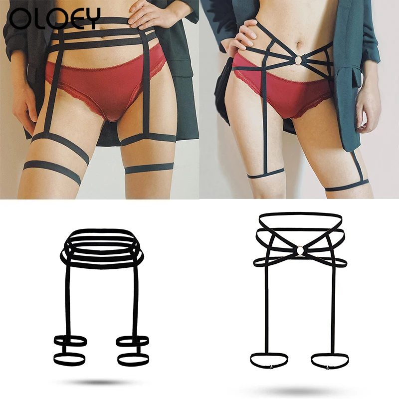 

OLOEY Sexy Body Chain Fashion Women Multi-Layer Elastic Waist Chians Female Simple Geometric Belly Leg Jewelry Party Club