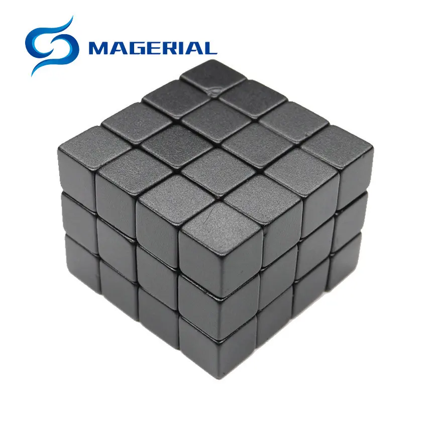10x10x10 мм Черный Эпоксидной Магнит Сильные кубики блок водонепроницаемый ржавчины фрикционный холодильник доска магнитный экран доски объявлений