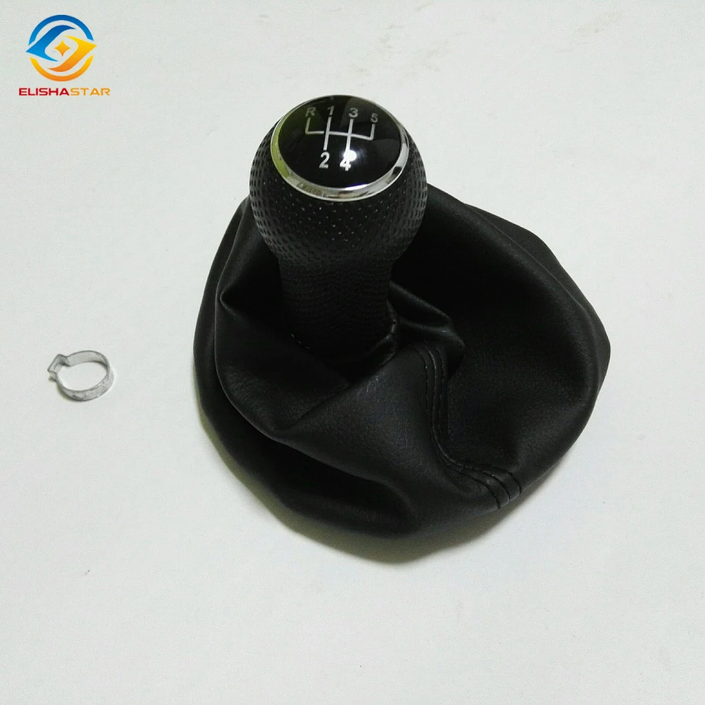 Buy ELISHASTAR New 5 SPEED MAN MADE LEATHER GEAR SHIFT