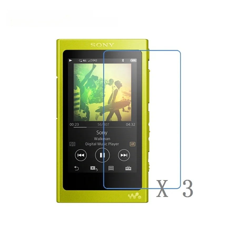 3 протектор экрана для sony Walkman NW A35 A36 A35HN A36HN A37 mp3 пленка HD Прозрачные протекторы NWZ A