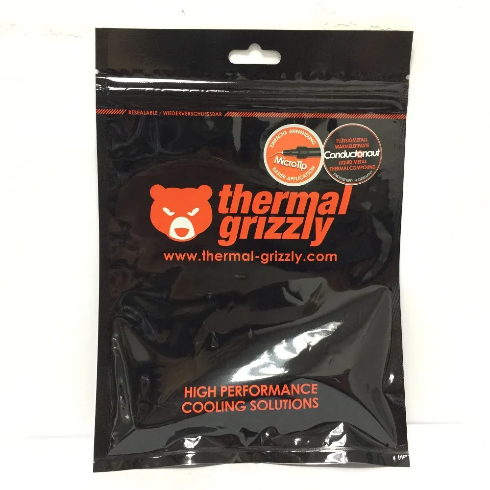 Термальная графическая карта Grizzly Conductonaut для ПК Графическая процессор GPU