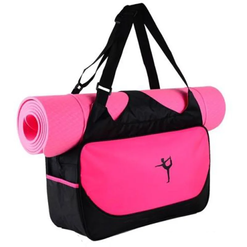 Nylon Multifunctional Clothes Yoga Bag Gym Mat Bag Yoga Backpack