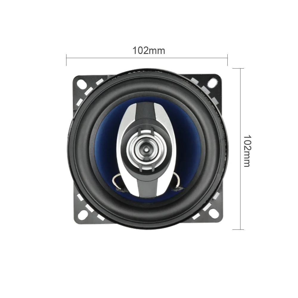 2 шт. 4 дюймов способов автомобиля коаксиальные динамики 4Ohm 500 Вт музыка стерео