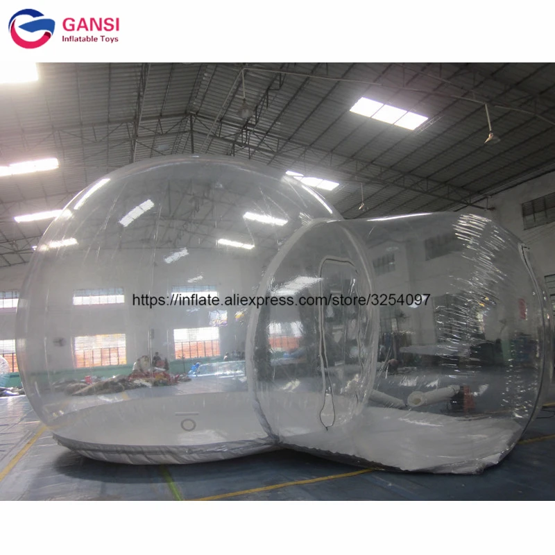  Outdoor camping 3m transparent bubble tent airtight inflatable crystal bubble tent for event