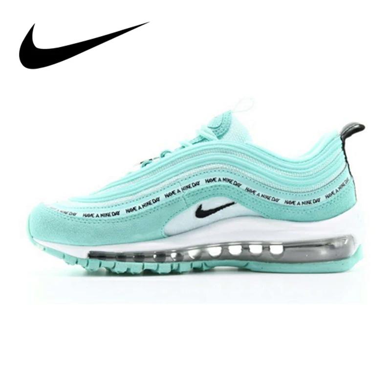 

Original Nike Air Max 97 Women's Running Shoes Sports Outdoor Sneakers Shock Absorbing Good Quality 2019 New Arrival 921733-701