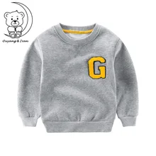 Children’s clothing autumn Kid’s sweater fleeing new and new clothes baby shirt warm boy long-sleeved sportswear casual clothes