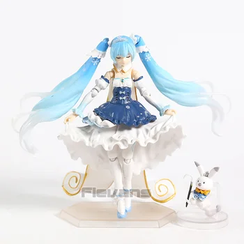 

Figma EX-054 Snow Miku 2019 Snow Princess ver. PVC Action Figure Collectible Model Toy