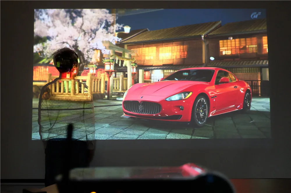 Smart Digital Win10 Система DLP 3D 4 К Домашний Кинотеатр 32 ГБ ROM 1 Ram с Bluetooth Wi Fi Miracast Airplay HDMI USB VGA
