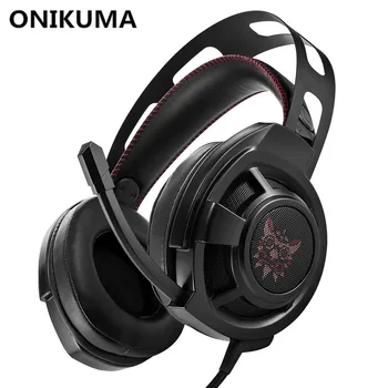 

ONIKUMA M190 PC Gamer Headset Over Ear Best Gaming Headphones with Microphone for Computer Casque Bass Stereo Earphones Headsets