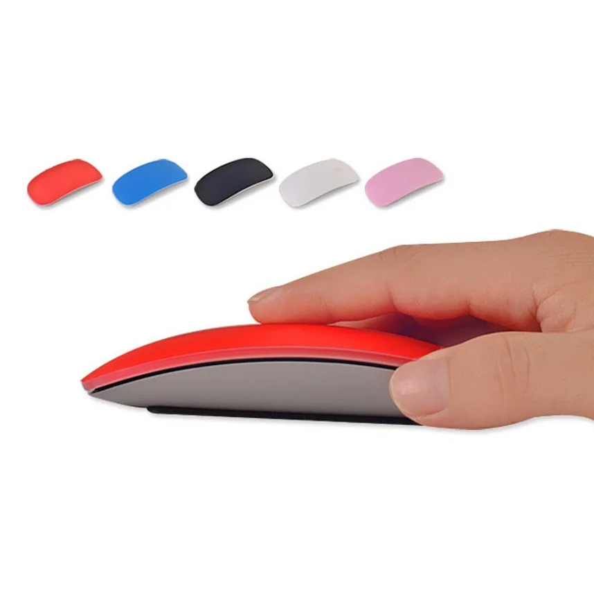 Волшебный Овальный мягкий цветной чехол для мыши для Macbook Air Pro retina 11 13 15 Универсальный силиконовый защитный чехол для мыши для iMac с Retai