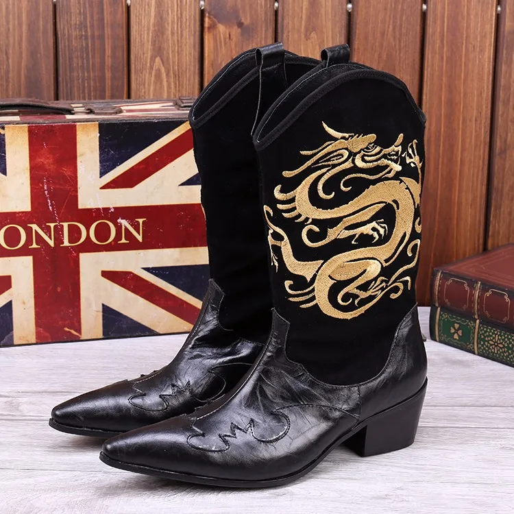 western dress boots