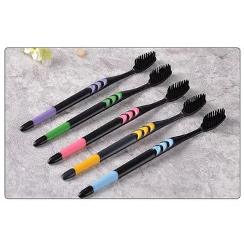 

10PCS/set Ultra Soft Bamboo Charcoal Nano Toothbrush Tooth Brush Dental Care Daily Care MH88