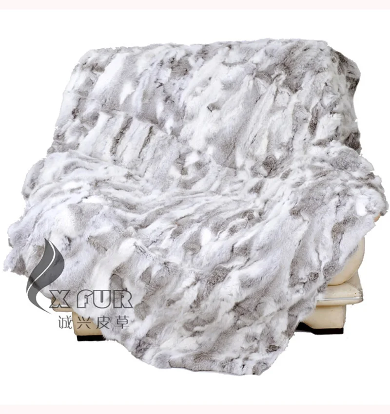 CX-D-12/Z 150x200 см постельное белье в стиле пэчворк реальные одеяло из меха кролика