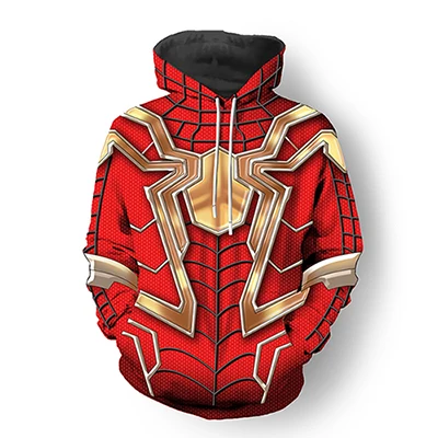Вдали от дома паук косплей толстовки PS4 Pro паук 3D печатных с капюшоном повседневный мужской женский костюм Venom топы толстовки - Цвет: 6