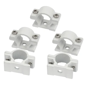 

Top quality 32mm Dia Wall Mounted Aluminium Pipe Clip Clamp Fastener 5pcs